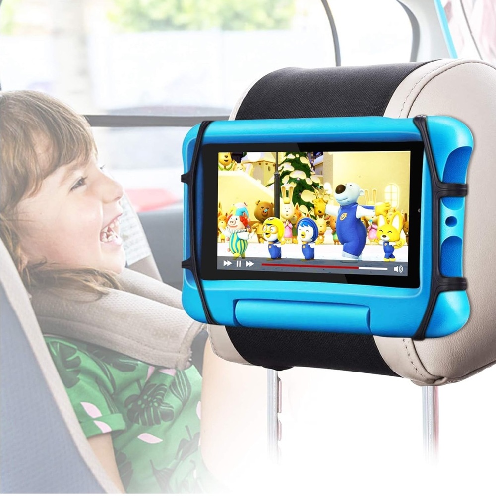 Car Headrest Mount Holder, Tablet Holder Fits All 7 Inch to 12.9 Inch Tablets